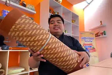 Salah satu produk UMKM yang dipajang di Rumah BUMN Banjar
