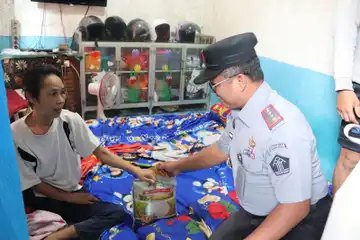 Lapas Kelas IIA Pontianak Gelar Bakti Sosial Semarakkan HBL ke-61
