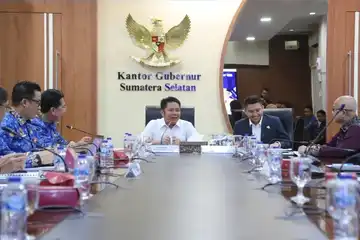 Bupati Ogan Ilir Lakukan Audiensi dan Silaturahmi dengan Gubernur Sumsel, Bahas Sinkronisasi Program Daerah