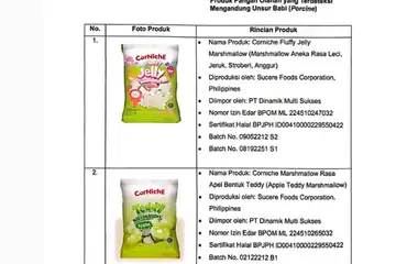 9 Makanan Menandung Babi Temuan BPOM-BPJPH, Ada yang Bersertifikat Halal!