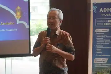 Rektor UMN Dr Andre Andoko,Msc