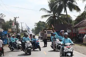 Kirab BANGGA Kencana tiba di Tabalong, Kalsel