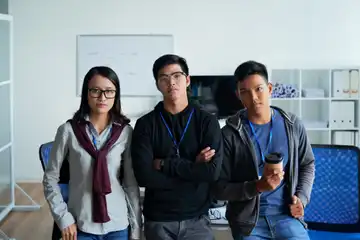 Ilustrasi Gen Z di dunia profesional.