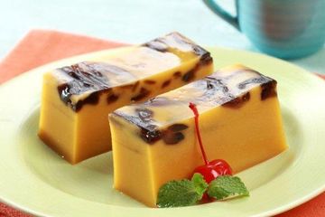 Resep Membuat Puding Cincau Labu Kuning Dessert Enak Buat Lebaran ...