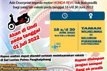 Ikuti Vaksinisasi Massal Menyambut Hari Bhayangkara Ke 76, Peluang ...