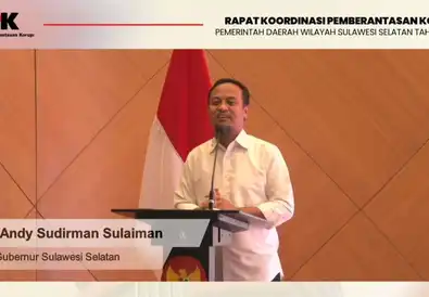 Gubernur Sulsel Paparkan Strategi Antikorupsi di Rakor KPK Wilayah Sulsel 2025