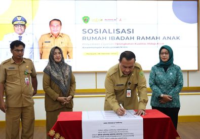 Wujudkan Layanan Peningkatan Kualitas Hidup Anak DP3AP2K Sosialisasi RIRA