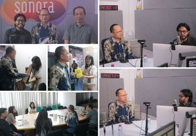 Algafry Paparkan Strategi Pembangunan Ekonomi Kabupaten Bangka Tengah Saat Siniar di Sonora FM Jakarta