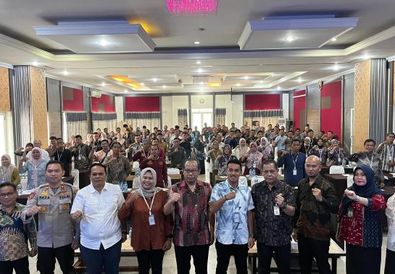 Anggota BPD kabupaten Bangka Mengikuti Bimtek Ketahanan Pangan dan Koperasi Desa Merah Putih