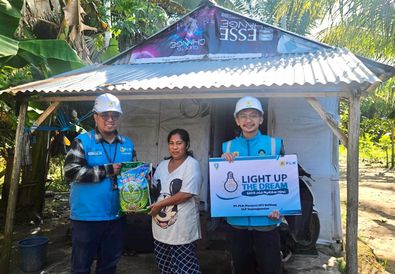PLN ULP Tanjung Pandan Wujudkan Akses Listrik Merata Lewat Program Light Up The Dream