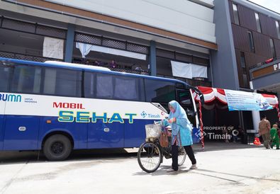 Mobil Sehat PT Timah Terus Bergerak Hadirkan Pelayanan Kesehatan Gratis 