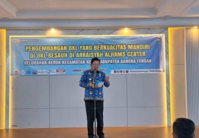 Lewat Program BKL dari BKKBN, Wakil Bupati Bangka Tengah Dukung Pemberdayaan Lansia 