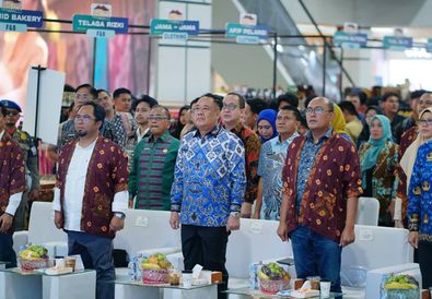 Wagub Sumsel Cik Ujang Buka SMEXPO 2025, Dorong UMKM Jadi Penggerak Ekonomi Daerah