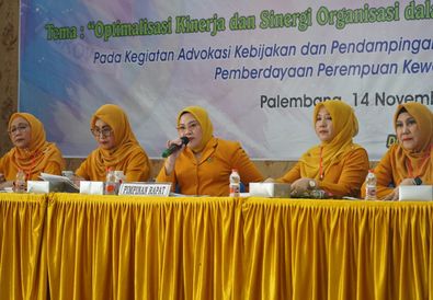 BKOW Sumsel Dorong Penguatan Program Pemberdayaan Perempuan dan Keluarga