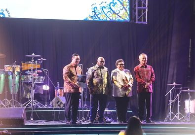 Bupati Pringsewu Hadiri Peringatan Hari Hak Asasi Manusia Sedunia ke-77 di Jakarta