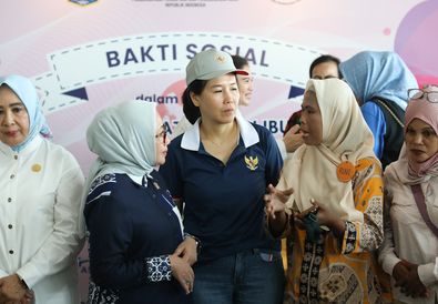 PHI ke-97, Kemen PPPA Gelar Bakti Sosial Pemberdayaan Perempuan Pesisir di Muara Angke