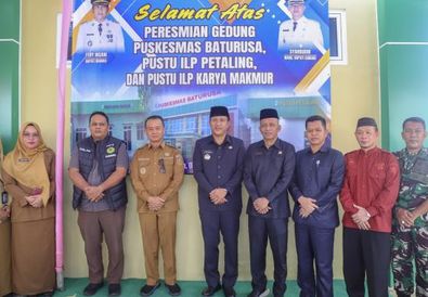Gedung Baru 1 Puskesmas dan 2 Pustu di Resmikan, Pemkab Bangka Tingkatkan Akses dan Kualitas Pelayanan Kesehatan