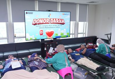 HUT ke-45 PTBA, Aksi Donor Darah Bukti Kepedulian Sosial dan Komitmen Kesehatan Masyarakat