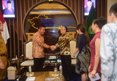 Herman Deru Terima Kunjungan Konjen Tiongkok, Bahas Peluang Kerja Sama