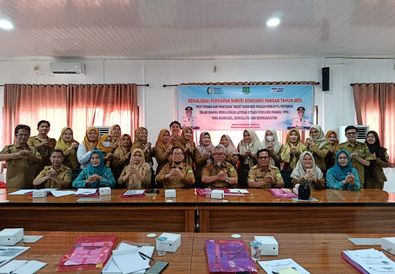 Dinas Ketahanan Pangan Muba Gelar Sosialisasi Survei Konsumsi Pangan 2026 untuk Perkuat Ketahanan Pangan