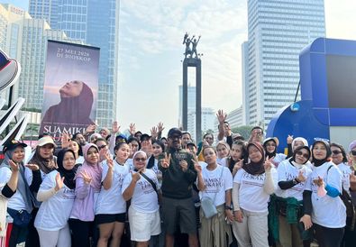 SUAMIKU LUKAKU Kembali Hadir di Car Free Day (CFD) Serentak 5 Kota, Ajak Publik Lebih Peduli pada Kesehatan Mental 