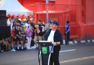 CFD Jembatan Ampera Resmi Diluncurkan, Herman Deru Ajak Warga Manfaatkan Ruang Publik