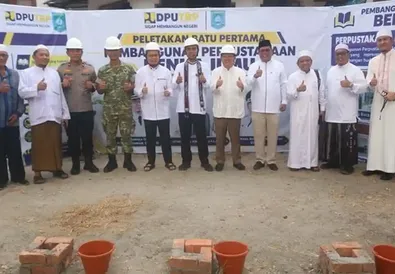 Jadi Ruang Literasi Islami, Bangka Tengah Wujudkan Pembangunan Perpustakaan Benua Ilmu