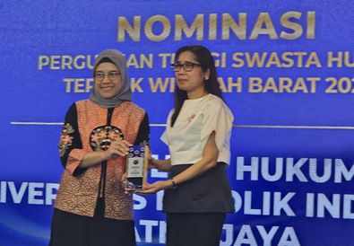 Fakultas Hukum Unika Atma Jaya Raih Penghargaan Literasi Hukum Digital 2026