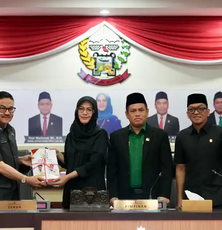 Sekda Sulsel Hadiri Rapat Paripurna Penyampaian LKPJ Gubernur 2024