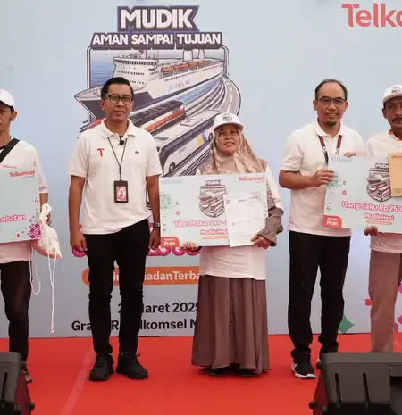 Ratusan Pelanggan Telkomsel Pamasuka Nikmati Layanan Mudik Gratis ke Surabaya