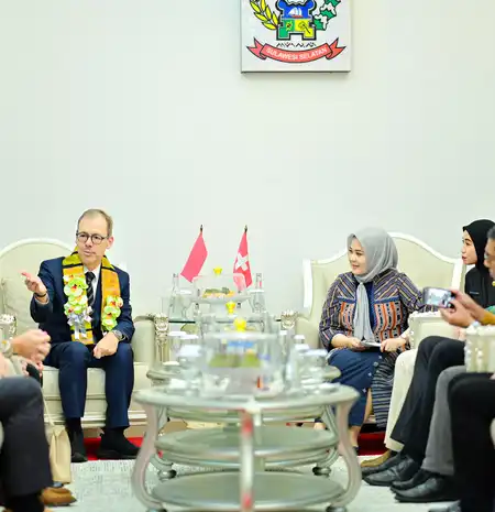 Wagub Sulsel Terima Dubes Swiss, Bahas Kerja Sama Strategis di Bidang Energi, Vokasi, dan Pariwisata