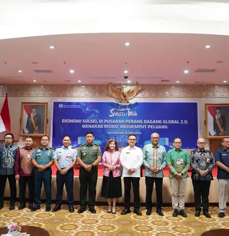 Sulsel Hadapi Perang Dagang Global 2.0: Sulsel Talk Bahas Peluang dan Risiko Ekonomi