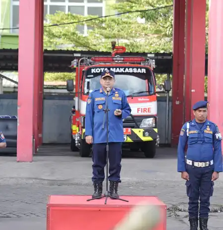 Wali Kota Makassar Apresiasi Kinerja Damkarmat, Tegaskan Peran Strategis dalam Layanan Kemanusiaan