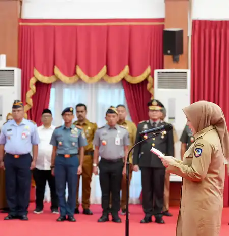 Wakil Gubernur Sulsel Pimpin Upacara Hari Lahir Pancasila 2025 di Makassar