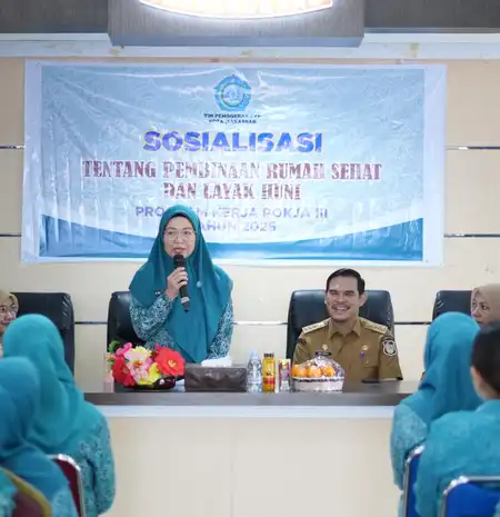 TP PKK Makassar Dorong Kesadaran Rumah Sehat dan Layak Huni, Upaya Strategis Tekan Stunting