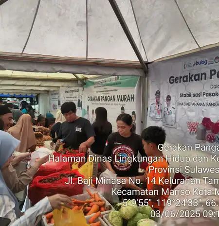 Stok Pangan Sulsel Aman Jelang Idul Adha 1446 H, Beras Surplus untuk 384 Hari