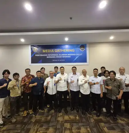 Media Gathering Kanwil Ditjen Imigrasi Sulut, Ramdhani: Pentingnya Penguatan Auto Gate Di Bandara Sam Ratulangi