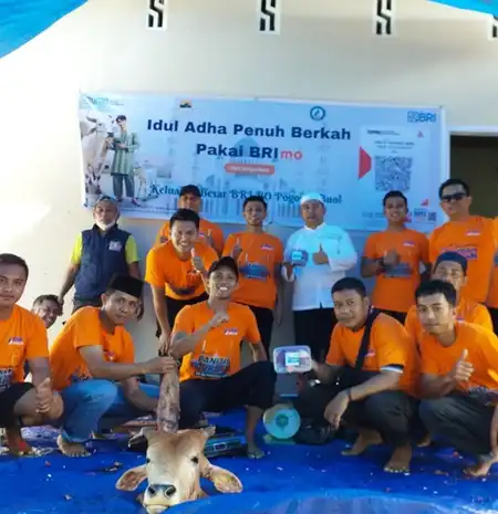 BRI Pogogul Buol Tebar Semangat Idul Adha, Salurkan Daging Kurban ke Pesantren dan Panti Asuhan