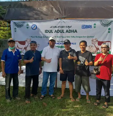 Momen Idul Adha 1446 H, BRI BO Palu Berbagi Berkah ke Kaum Dhuafa dan Panti Asuhan