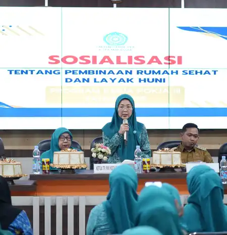 Ketua TP PKK Makassar Dorong Kader Jadi Agen Perubahan untuk Hunian Sehat Cegah Stunting