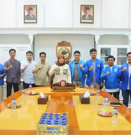 Wakil Wali Kota Makassar Terima Kunjungan DPD KNPI, Bahas Sinergi Program Kepemudaan