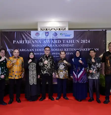 Sulsel Gelar Paritrana Award, Daerah Berlomba Lindungi Tenaga Kerja