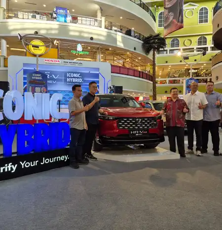Pertama Kali di Balikpapan, Honda Tampilkan New Honda HR-V dan e:HEV