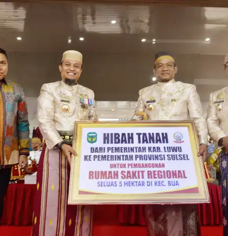 HUT ke-66 Kabupaten Luwu, Pemprov Sulsel Siapkan Rp250 Miliar untuk Pembangunan RS Regional di Bua