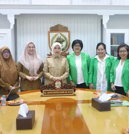 IPBI Audiensi dengan Wakil Wali Kota Makassar, Bahas Potensi Merangkai Bunga Lokal