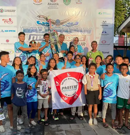 Klub Renang Sulsel Ukir Prestasi Gemilang di Balikpapan Open 2025