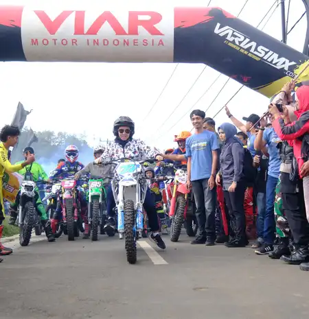 Trail Adventure Warnai Beautiful Malino 2025, 960 Rider Jelajahi Alam Gowa