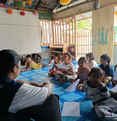 Pertamina Tingkatkan Kualitas Pendidikan Anak Pesisir di Bitung  Lewat Program Pemberdayaan dan Pendidikan Nonformal