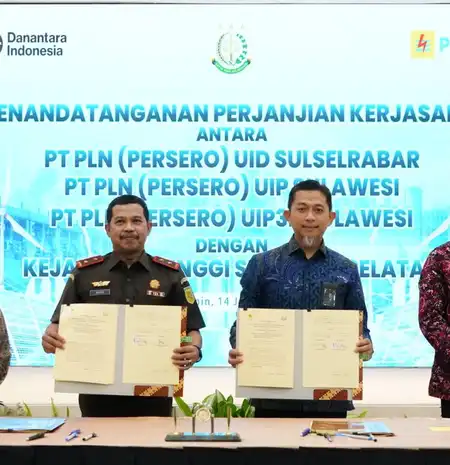 PLN Gandeng Kejaksaan Tinggi se-Sulselrabar Wujudkan Kedaulatan Energi