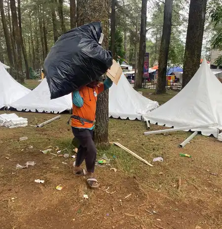 Malino Tetap Bersih Usai Beautiful Malino 2025, DLH Gowa Panen Pujian